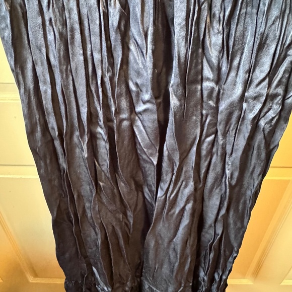 GREEK ARCHAIC KORI OVERSIZE NAVY VISCOSE MAXI DRESS - Picture 10 of 12